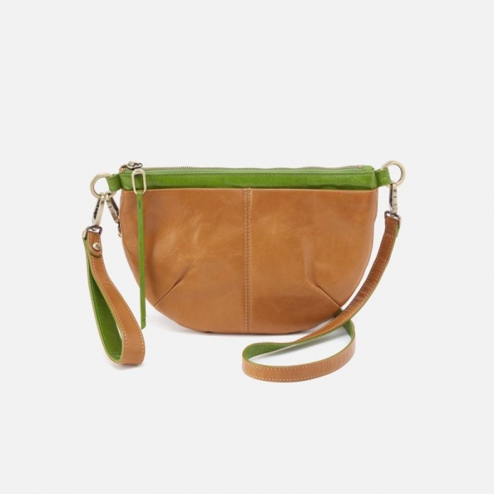 Hobo Women's Verve Convertible Belt Bag in Polished Leather - Natural | New Arrivals