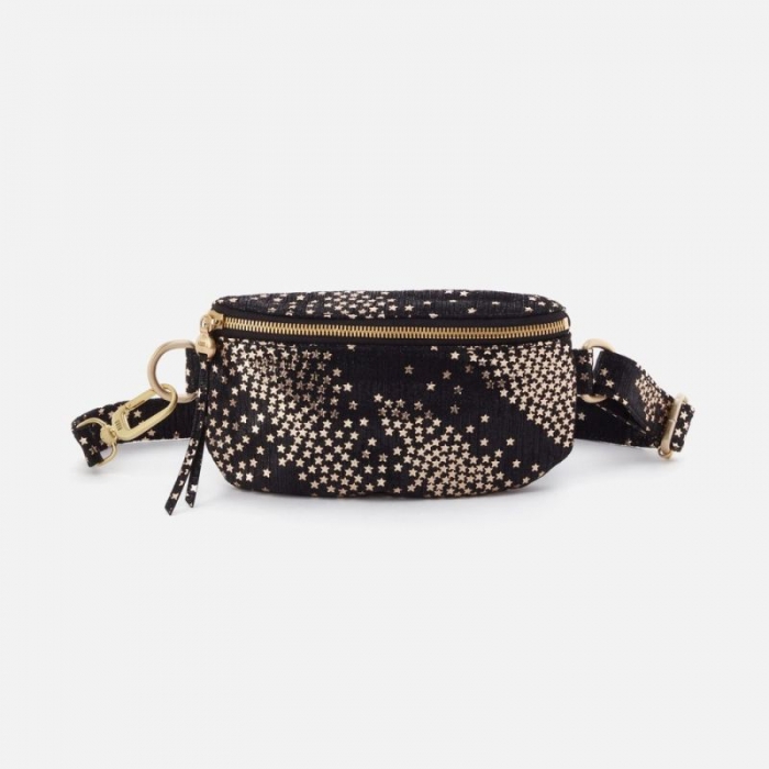 Hobo Women's Fern Belt Bag in Printed Leather - Shooting Stars | New Arrivals