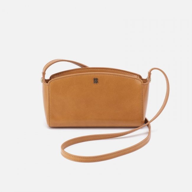 Hobo Women's Jesse Crossbody in Polished Leather - Natural | New Arrivals