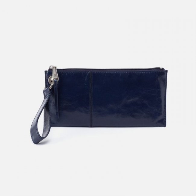 Hobo Women's Vida Wristlet in Polished Leather - Nightshade | New Arrivals