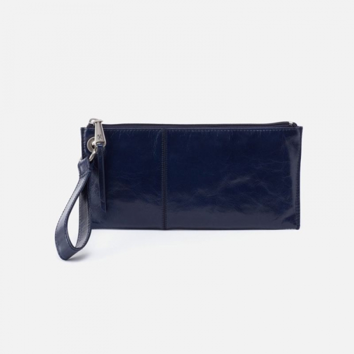 Hobo Women's Vida Wristlet in Polished Leather - Nightshade | New Arrivals