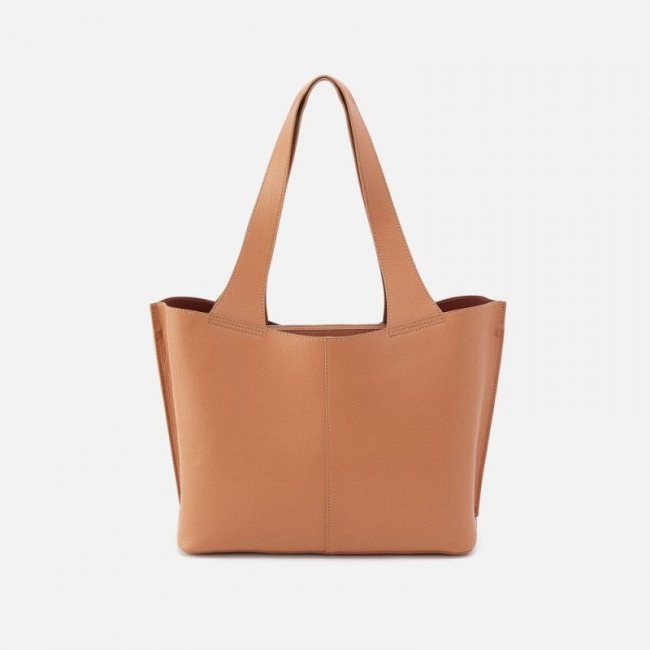 Hobo Women's Vida Tote in Micro Pebbled Leather - Biscuit | New Arrivals