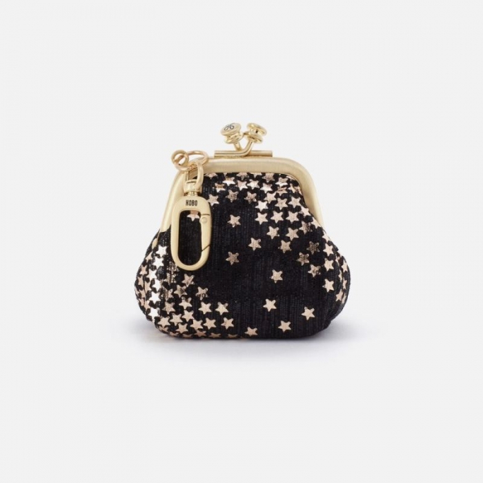 Hobo Women's Run Frame Pouch in Polished Leather - Shooting Stars | New Arrivals