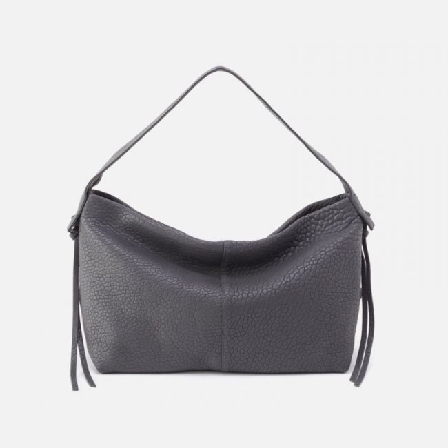 Hobo Women's Bonita Hobo in Bubble Pebbled Leather - Grey | New Arrivals