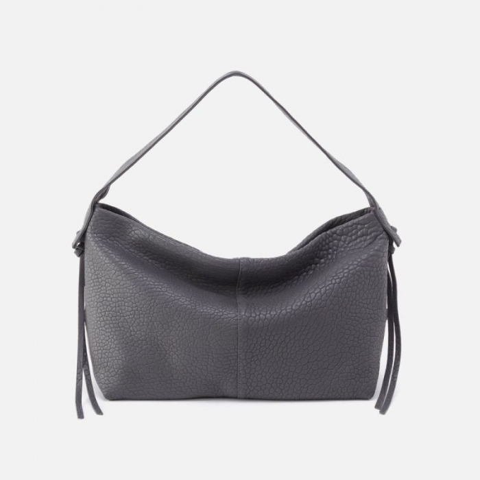 Hobo Women's Bonita Hobo in Bubble Pebbled Leather - Grey | New Arrivals