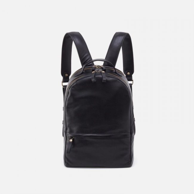 Hobo Women's Maddox Backpack in Silk Napa Leather - Black | New Arrivals