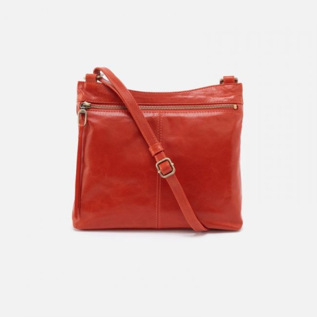 Hobo Women's Cambel Crossbody in Polished Leather - Marigold | New Arrivals