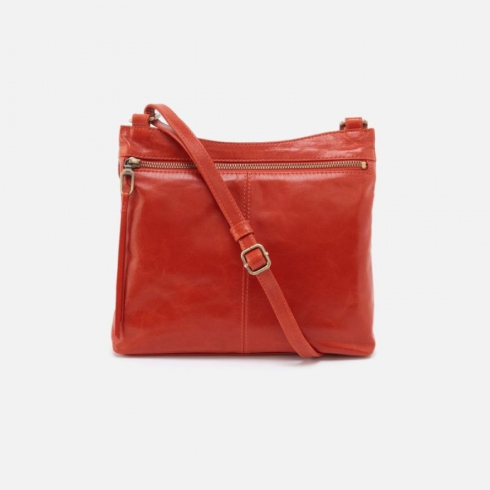 Hobo Women's Cambel Crossbody in Polished Leather - Marigold | New Arrivals