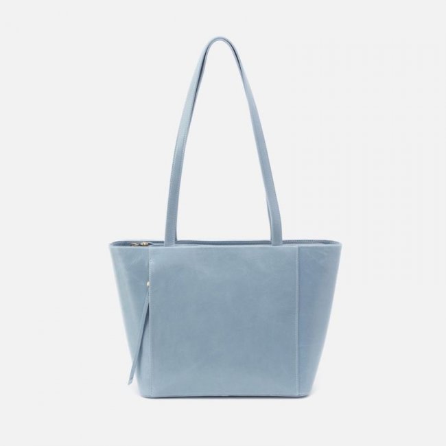 Hobo Women's Haven Tote in Polished Leather - Cornflower | New Arrivals