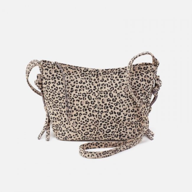 Hobo Women's Bonita Crossbody in Printed Leather - Mini Leopard | New Arrivals