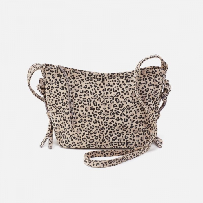 Hobo Women's Bonita Crossbody in Printed Leather - Mini Leopard | New Arrivals