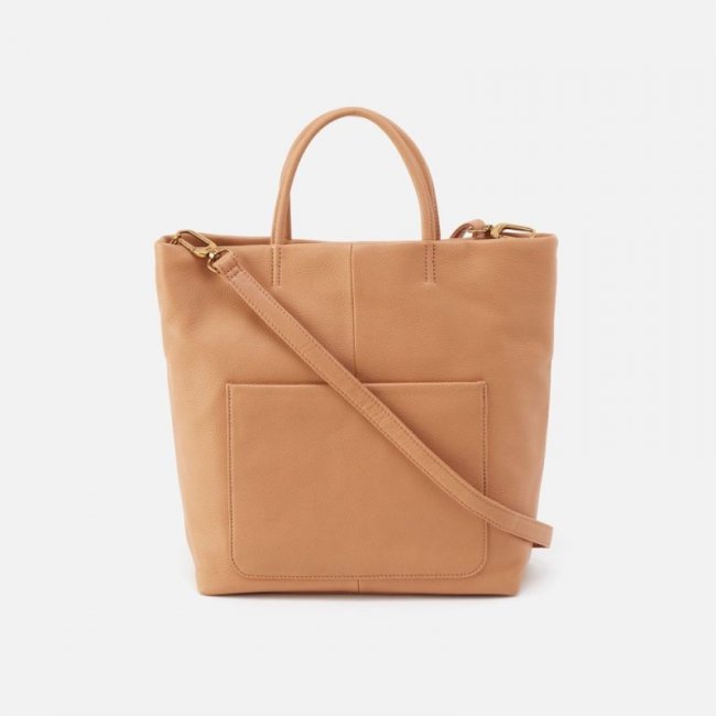 Hobo Women's Tripp Tote in Pebbled Leather - Sandstorm | New Arrivals