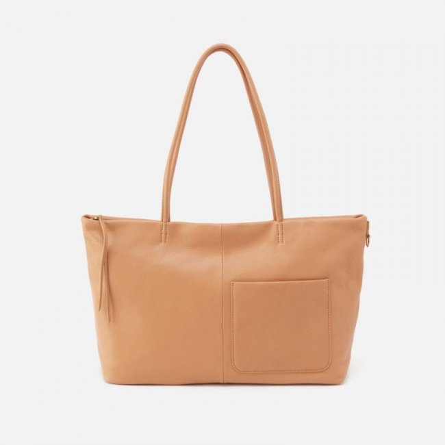 Hobo Women's Tripp East-West Tote in Pebbled Leather - Sandstorm | New Arrivals