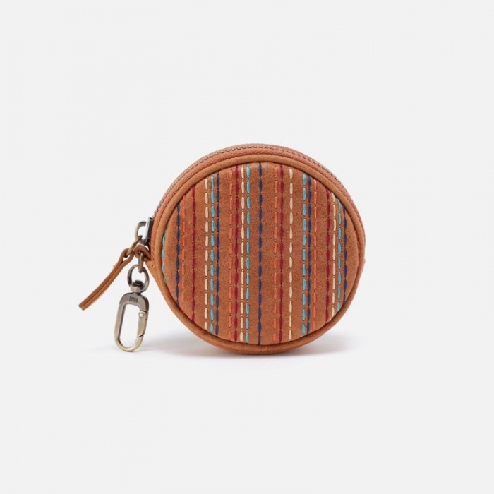 Hobo Women's Sass Zip Pouch in Buffed Leather - Whiskey | New Arrivals
