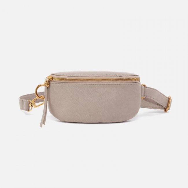 Hobo Women's Fern Belt Bag in Pebbled Leather - Taupe | New Arrivals