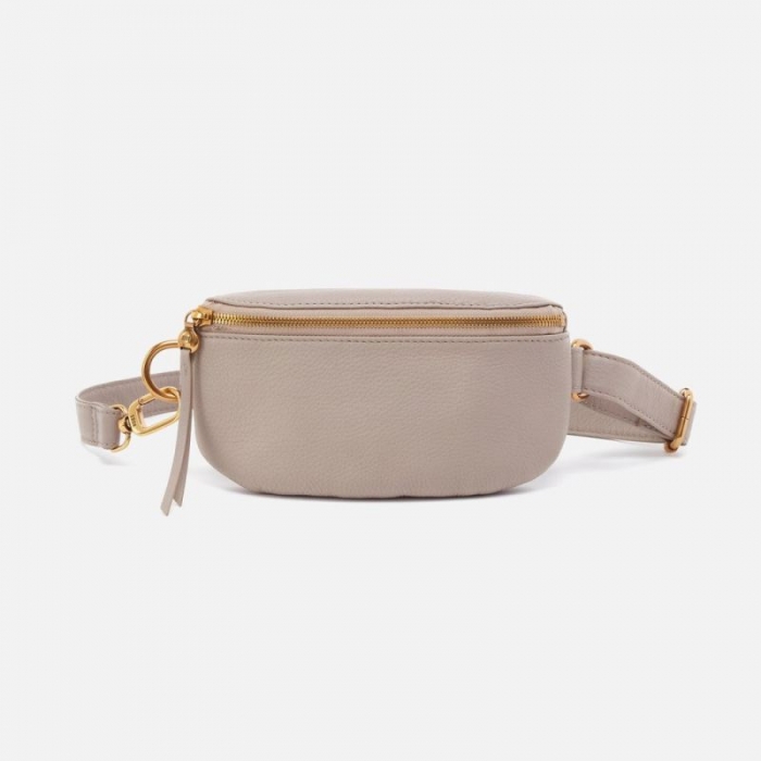Hobo Women's Fern Belt Bag in Pebbled Leather - Taupe | New Arrivals