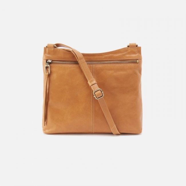 Hobo Women's Cambel Crossbody in Polished Leather - Natural | New Arrivals