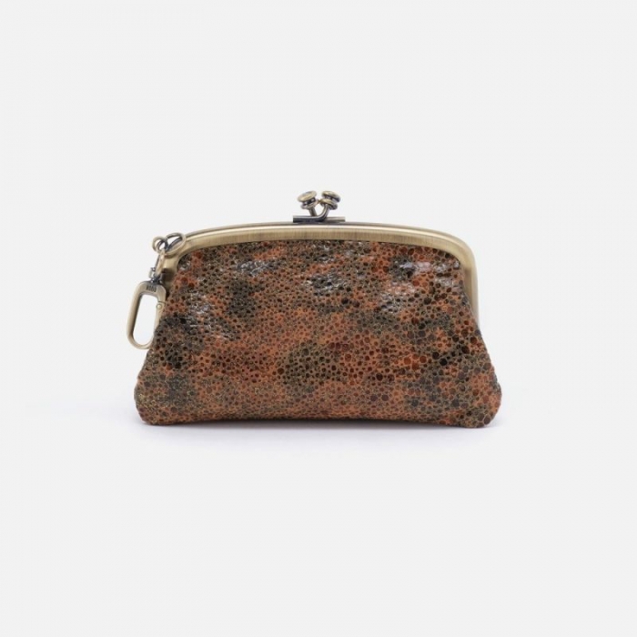 Hobo Women's Cheer Frame Pouch in Printed Leather - Eternal Garden | New Arrivals