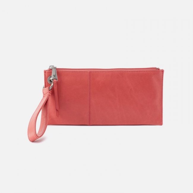Hobo Women's Vida Wristlet in Polished Leather - Cherry Blossom | New Arrivals
