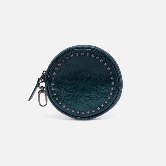 Hobo Women's Revolve Clip Pouch in Patent Leather - Spruce Patent | New Arrivals