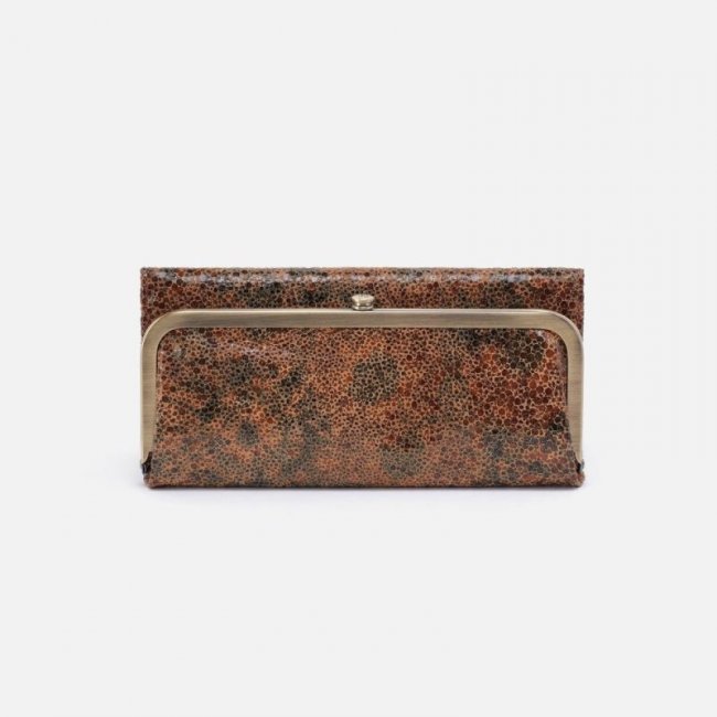 Hobo Women's Rachel Continental Wallet in Printed Leather - Eternal Garden | New Arrivals