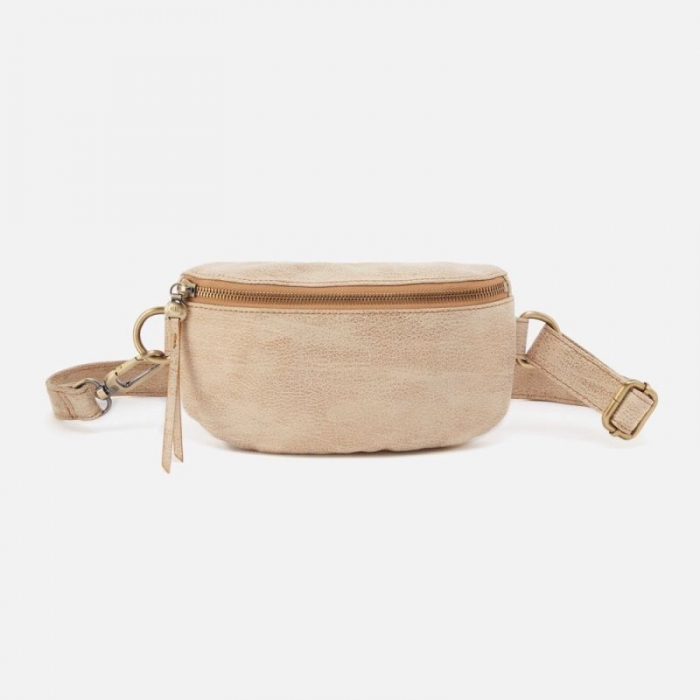 Hobo Women's Fern Belt Bag in Metallic Leather - Gold Leaf | New Arrivals