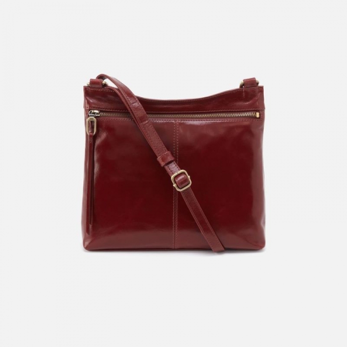 Hobo Women's Cambel Crossbody in Polished Leather - Henna | New Arrivals