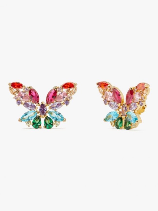 Kate Spade Women's Multi Social Butterfly Statement Studs | Canada