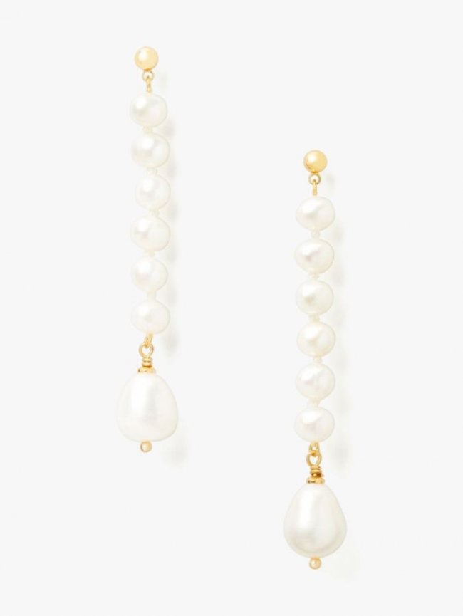 Kate Spade Women's Pearl Pearl Play Linear Earrings | Canada