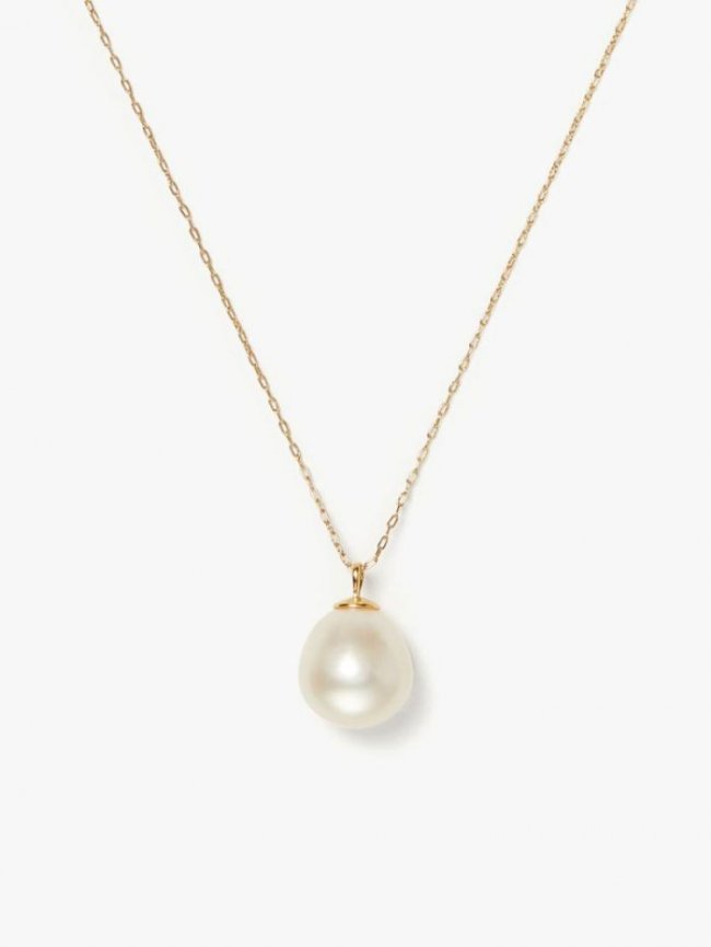 Kate Spade Women's Gold Multi Pearl Play Mini Pendant | Canada