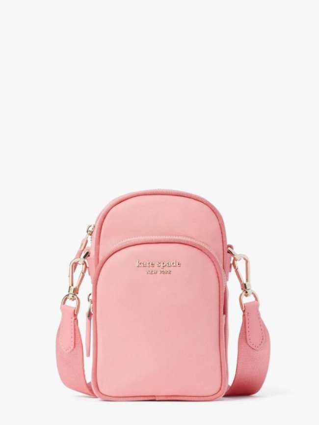 Kate Spade Women's Carolina Coral The Little Better Sam Nylon North South Phone Crossbody | Canada