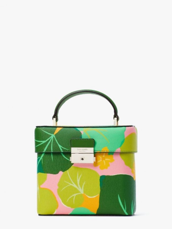 Kate Spade Women's Multi Voyage Cucumber Floral Small Top-Handle Crossbody | Canada