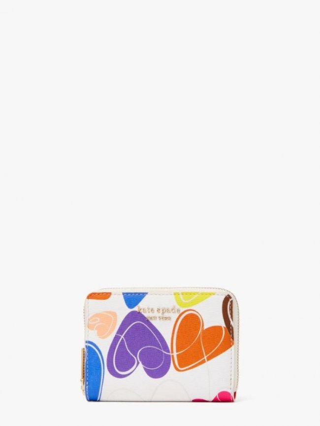 Kate Spade Women's Multi Pride Hearts Card Case | Canada
