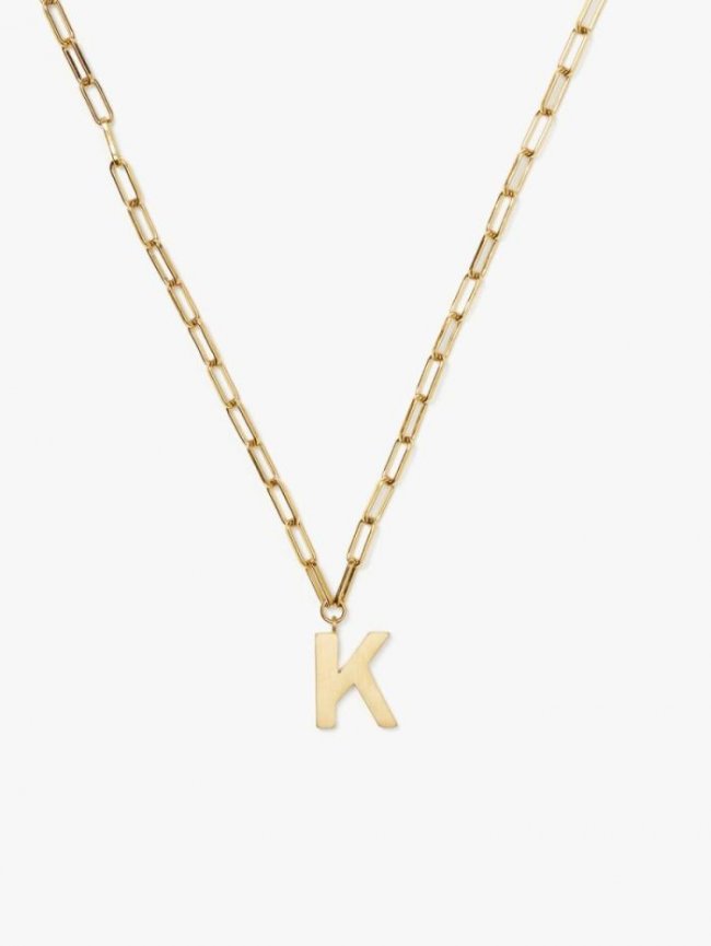 Kate Spade Women's Gold. K Initial This Pendant | Canada