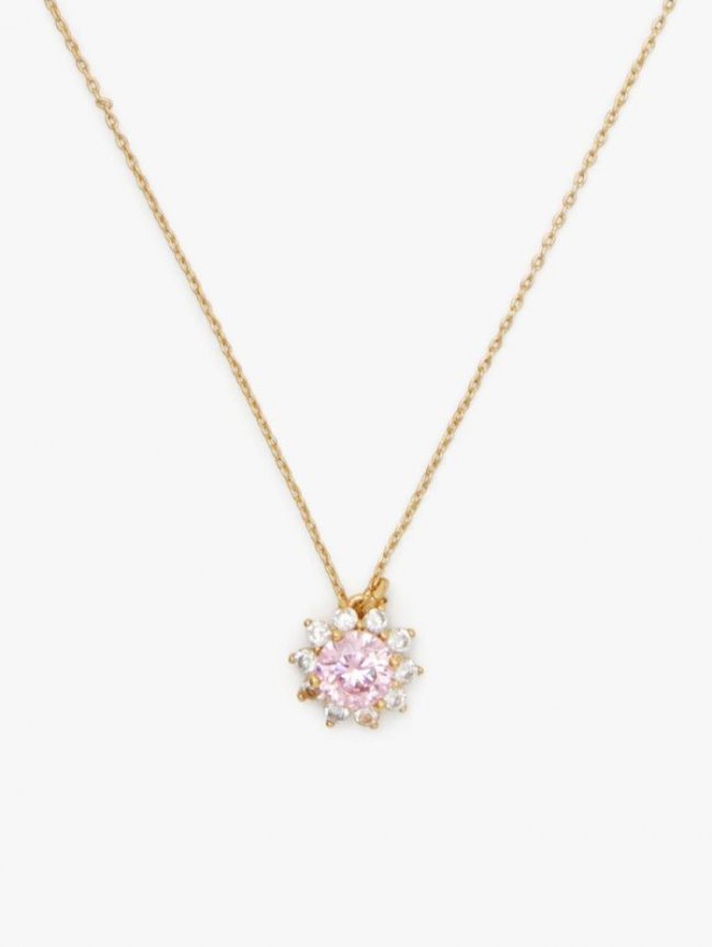 Kate Spade Women's Light Rose. Sunny Halo Pendant | Canada