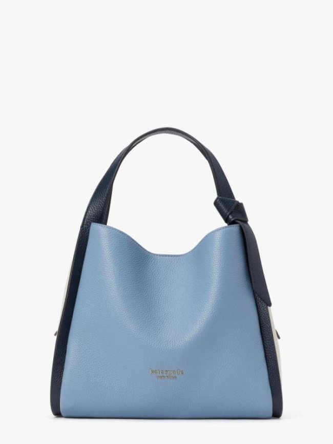 Kate Spade Women's Morning Sky Multi Knott Colorblocked Medium Crossbody Tote | Canada