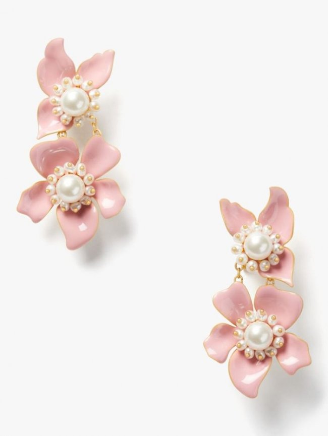 Kate Spade Women's Blush. Flora Statement Earrings | Canada