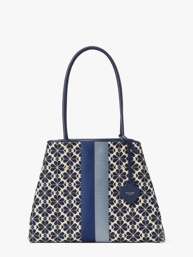 Kate Spade Women's Warm Stone Multi Knott Colorblocked Large Tote | Canada New Arrivals