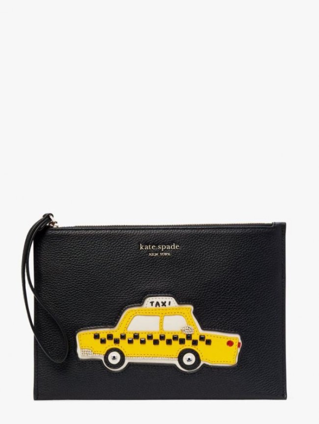 Kate Spade Women's Black Multi. On Purpose Taxi Pouch | Canada