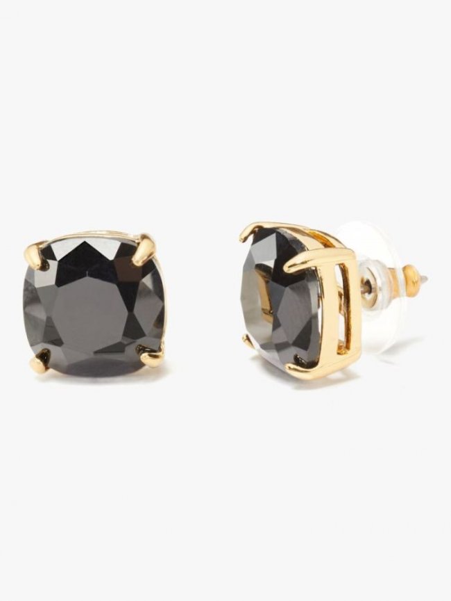 Kate Spade Women's Jet Small Square Studs | Canada