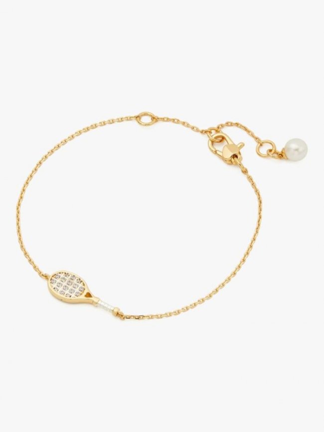 Kate Spade Women's Cream Multi Queen Of The Court Tennis Line Bracelet | Canada