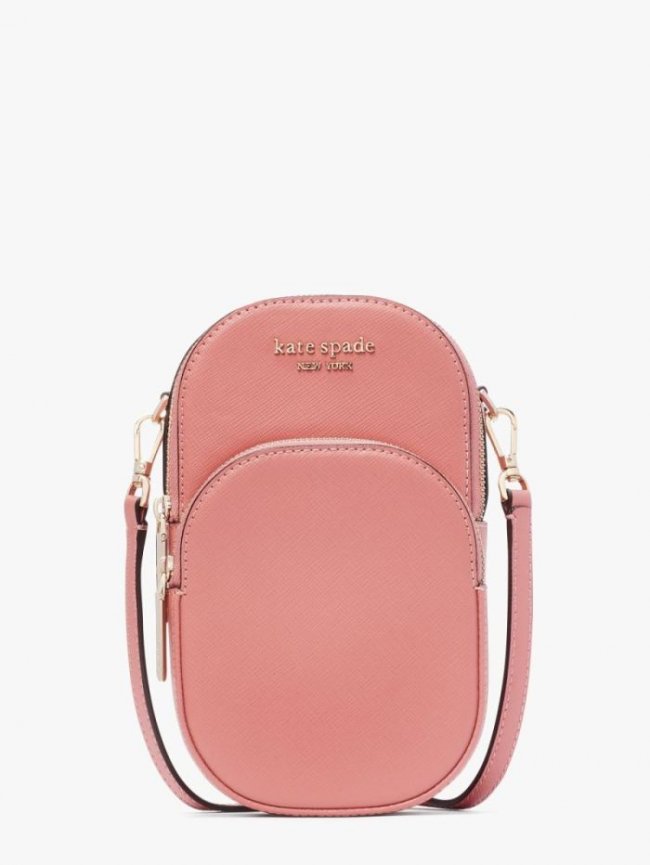 Kate Spade Women's Serene Pink Spencer North South Phone Crossbody | Canada