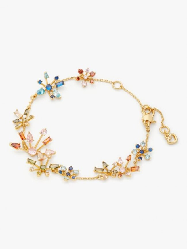 Kate Spade Women's Multi Firework Floral Line Bracelet | Canada