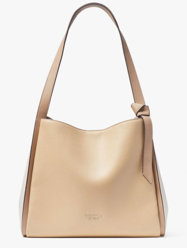 Kate Spade Women's Morning Sky Multi Knott Colorblocked Large Shoulder Bag | Canada New Arrivals