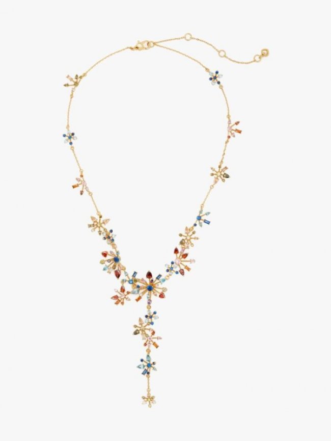 Kate Spade Women's Multi Firework Floral Statement Necklace | Canada