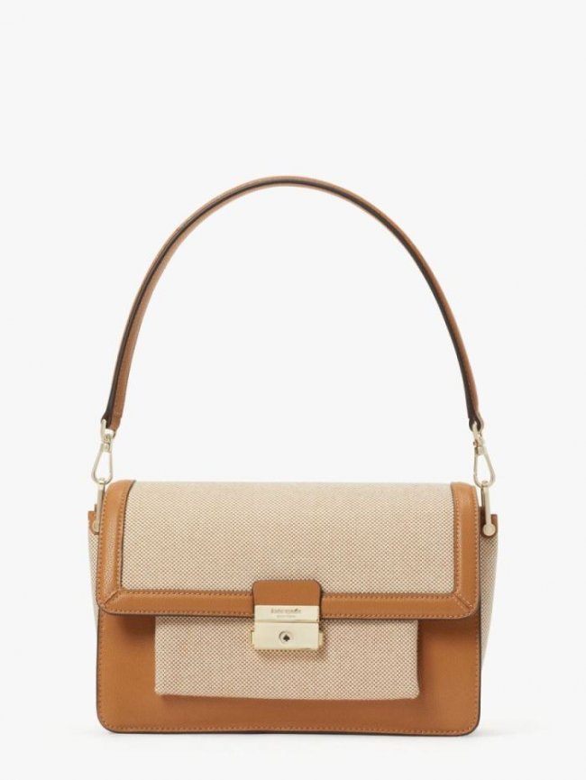 Kate Spade Women's Lime Slice Multi Voyage Canvas Medium Shoulder Bag | Canada New Arrivals