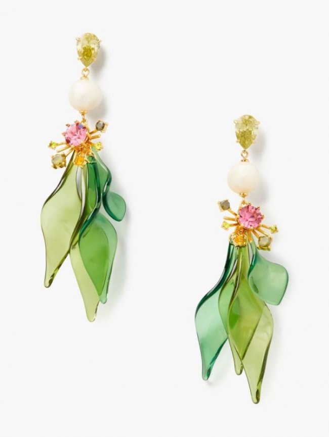 Kate Spade Women's Multi Rooftop Garden Statement Earrings | Canada