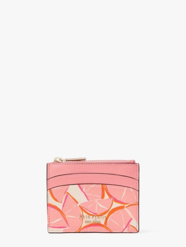 Kate Spade Women's Pink Multi. Spencer Grapefruit Coin Card Case | Canada