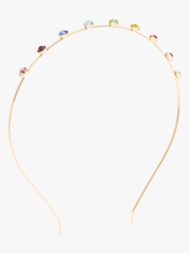 Kate Spade Women's Multi Rainbow Dot Headband | Canada