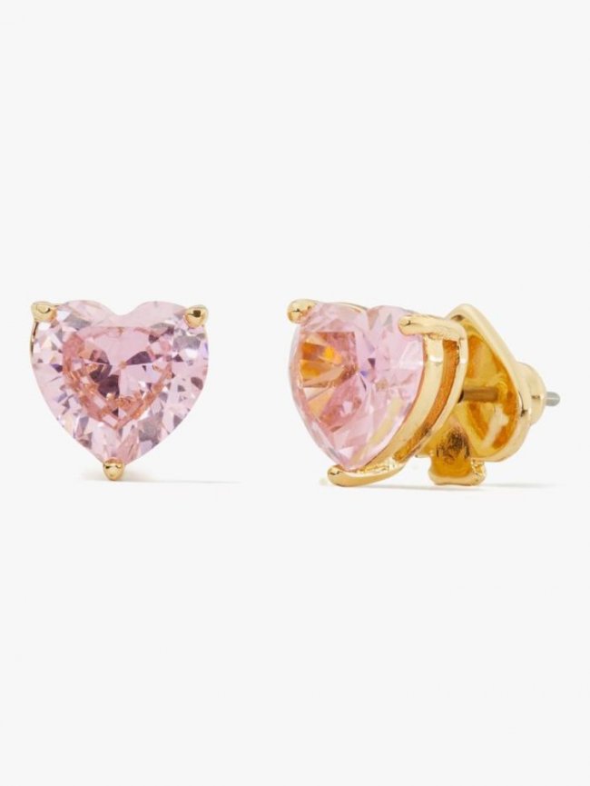 Kate Spade Women's Pink. My Love Heart Studs | Canada